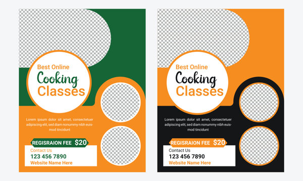 Cooking Class Flyer Template
