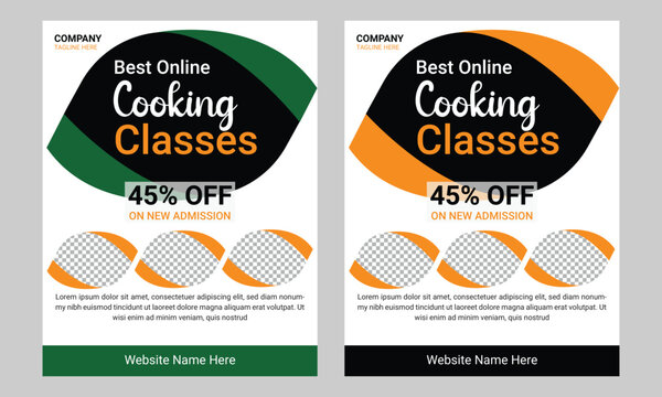 Cooking Class Flyer Template