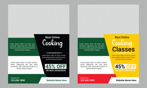 Cooking Class Flyer Template