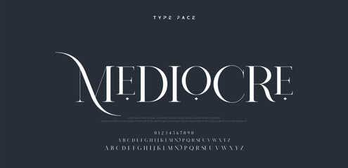 Beauty Luxury font alphabet logo. Typography beautiful fashion elegant classic letters serif italic fonts decorative wedding vintage blossom logos. vector illustration