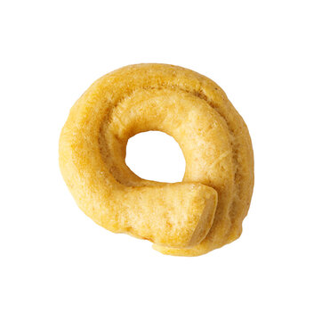 Tarallo traditional italian savory snack on transparent background