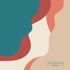 Colorful Background Design. Abstract Template Design