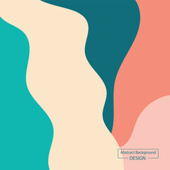 Colorful Background Design. Abstract Template Design