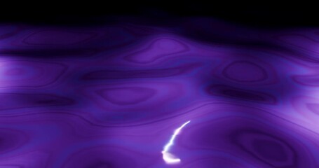 Abstract metallic liquid neon waves loop background - Powered by Adobe