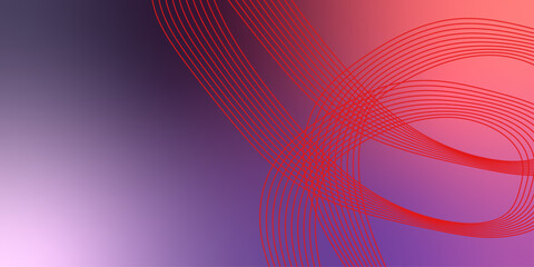 Abstract gradient background with lines. Modern abstract wave line patterns for presentations, websites, and branding that demands attention. Technology abstract lines on gradient background.