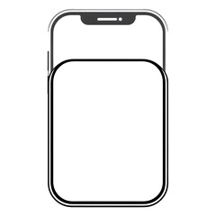 blank clipboard isolated on transparent background