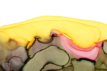 art background from colorful spots