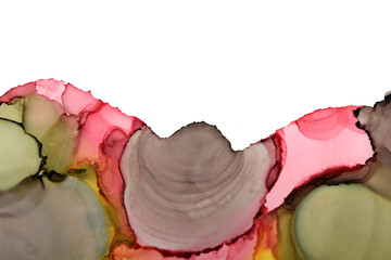 art background from colorful spots