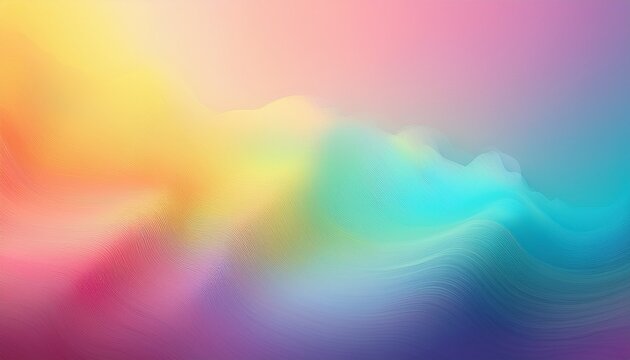 dreamy pastel gradient background with soft light texture and rainbow colors