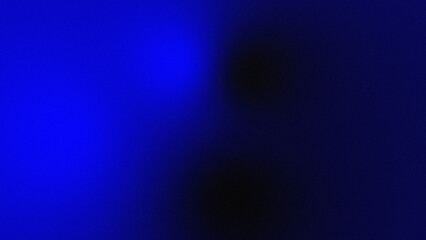 Captivating digital gradient background featuring vibrant blue light dissolving into a mysterious deep dark void, offering a modern abstract aesthetic