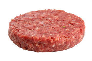 Fresh Beef Patty Ready for the Grill