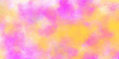 Abstract background with purple orange watercolor. abstract light color grunge explosion on white background. Freeze motion of splash. Artwork for creative banner, card, template, design vector.	
