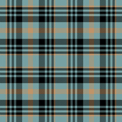 Checkered design for prints.Repeating patern plaid. Seamless turquoise color check pattern.  Repeated tartan fabric.Vector scottish fabriс.Ekose texture.Madras flannel.Checker line.Stripe gingham.