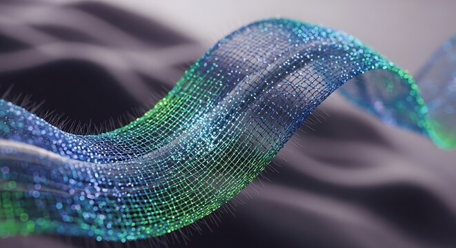 Colorful wave with mesh pattern for artistic background