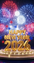 Happy New Year 2026 Celebration