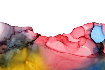 art background from colorful spots