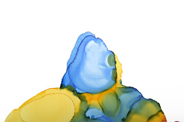 art background from colorful spots