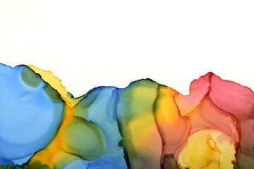 art background from colorful spots