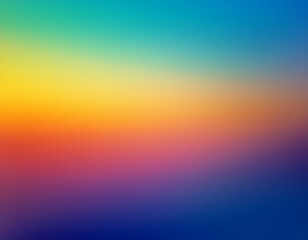 Naklejka premium Vibrant Gradient Mesh Background With Smooth and Blurred Bright Colors