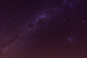 夜空に浮かぶとても美しい天の川A very beautiful Milky Way floating in the night sky