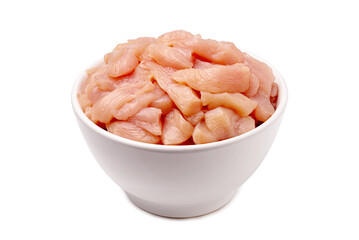 Food styling image showcasing raw chicken portions prepared for culinary use and promotion