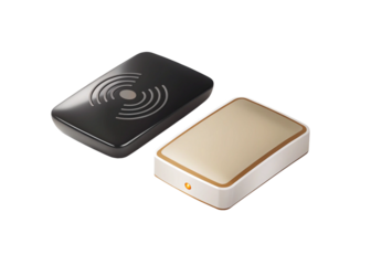 RFID reader isolated on suitable background 2