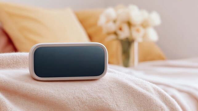 intimate living room setting, intimate area featuring voice assistant amidst soft furnishings