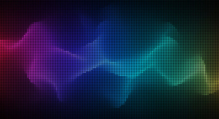Abstract digital background with glowing colorful gradient