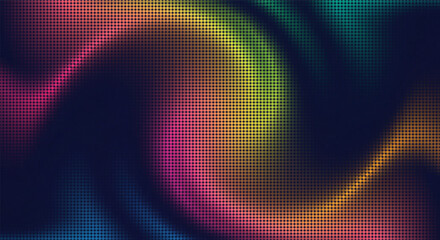 Abstract digital background with glowing colorful gradient