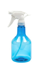 A Blue Plastic Spray Bottle Isolated Transparent PNG