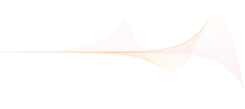 Abstract golden wave of small particles isolated on transparent background glittering stream of dots, array of shining points digital data visualization concept - Powered by Adobe