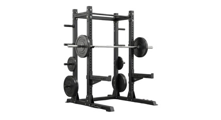 Heavy Duty Power Rack Isolated