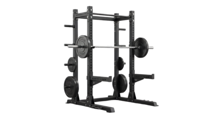 Heavy Duty Power Rack Isolated