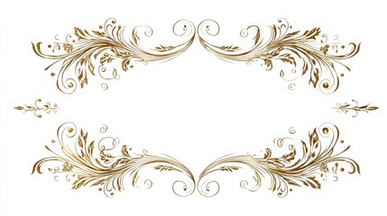 Elegant Typography Frame Created With Intricate Tentacle Designs for Premium Decorative Minimalism