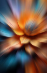 abstract background with flowers