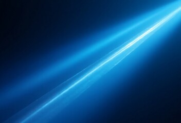Radiant Blue Laser Beams on Dark Gradient Background