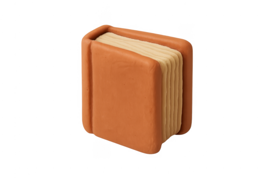 Clay book representing education, knowledge, and learning - Powered by Adobe