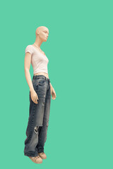Full-length female mannequin