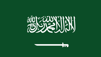 Ssaudi arabia flag illustrator country flags. Saudi Arabia flag logo icon computer vector illustration design. Illustration of Saudi Arabia flag. © Graphic asset