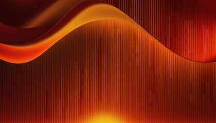 abstract orange background with lines