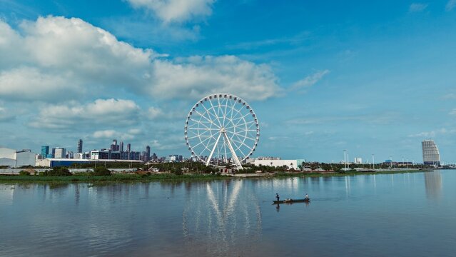 Noria de barranquilla, rueda de la fortuna barranquilla