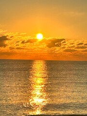 Lever du soleil en floride 