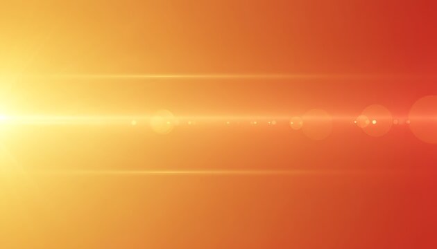 Abstract pixelated background with a bright yellow orange light flare and lens flare effect creating a warm and energetic digital art