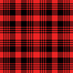 Checkered design for prints.Repeating patern plaid. Seamless red,black color check pattern.  Repeated tartan fabric.Vector scottish fabriс.Ekose texture.Madras flannel.Checker line.Stripe gingham.

