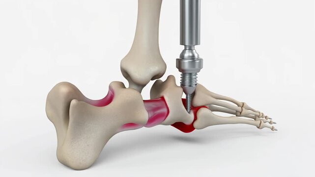 Animation of Hallux Valgus Bunion Correction Surgery