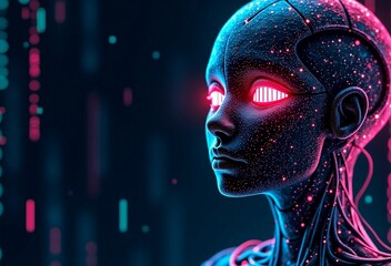 Neon Sentience The Awakening of a Digital Mind