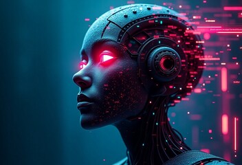 Neon Sentience The Awakening of a Digital Mind