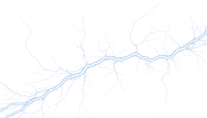Electric storm lightning strike dramatic weather PNG clipart