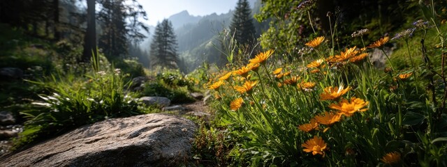 flower garden beautiful design path park backyard lush bloom eden flowerbed. pond flower garden beautiful butchart formal color perennial vancouver summer road landscape sunny nature lily walk day