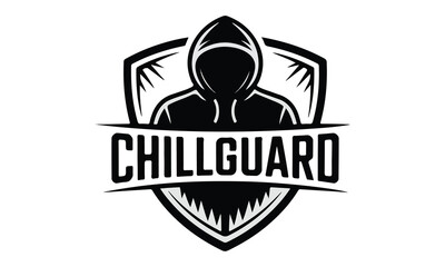 ChillGuard Shield Logo – Esports Badge Style Protective Emblem